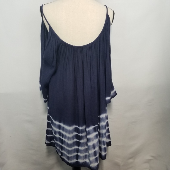 Forever 21 cover up dress blue tye dye small - Picture 4 of 9